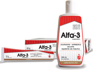 Crema Alfa-3 (Cicatrizante/Anti inflamatoria)