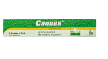 Medicamento-Cannex suspension