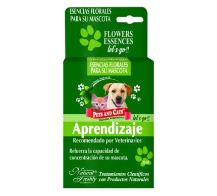 Medicamento Veterinario-Esencia aprendizaje frasco x 25ml