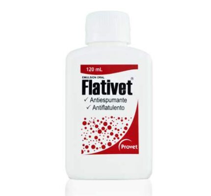 Medicamento veterinario-flativet